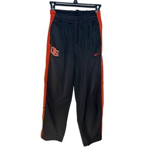 Nike Oregon State Beavers Youth Large Track Pants Black Orange OS Logo 617844